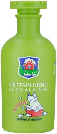 Erittäin Hieno Suomalainen Lasten shampoo & hoitoaine 300ml