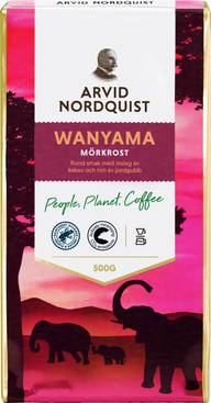 Arvid Nordquist 500g Wanyama sj RFA