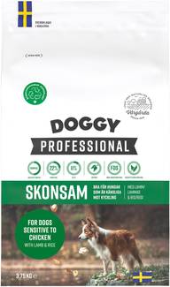 Doggy Professional Sensitive lammas kanaton koiranruoka 3,75kg
