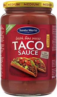Santa Maria Tacokastike Medium salsakastike 800 g