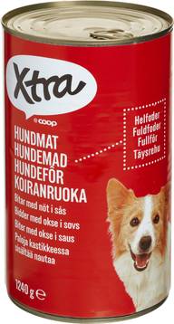 Xtra koiranruoka 1240 g e