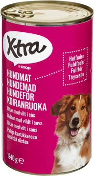 Xtra koiranruoka 1240 g e