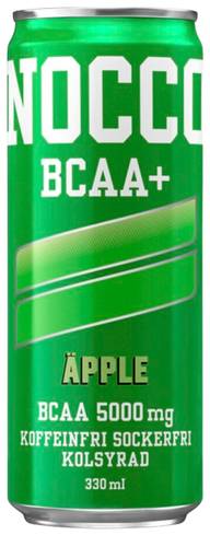NOCCO BCAA+ Apple hiilihapotettu energiajuoma 330ml