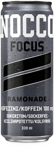 NOCCO FOCUS Ramonade hiilihapotettu energiajuoma 330ml