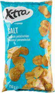 Xtra suolatut perunalastut 250 g