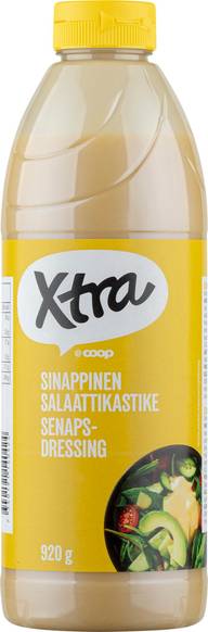 Xtra sinappinen salaattikastike 920 g