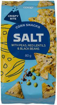 Coop suolattu maissisnacks 80 g