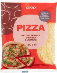 Coop juustoraaste pizzaan 150 g