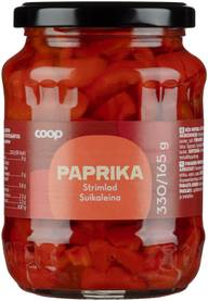 Coop paprika suikaleina 330/165 g