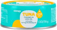 Coop tonnikalapalat vähennetyllä öljyllä MSC 130/116 g