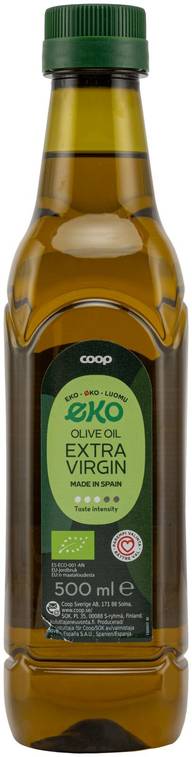 Coop ekstra-neitsytoliiviöljy luomu 500 ml