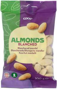 Coop kuoritut mantelit 100 g