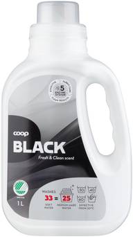 Coop Black pyykinpesuneste tummille tekstiileille 1 l