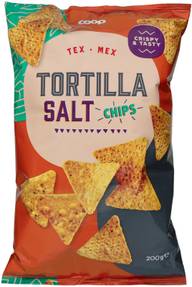 Coop tortilla chips suolattu 200 g