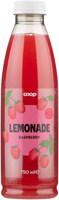 Coop Lemonade vadelma 750 ml
