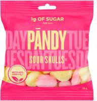 Pändy Sour Skulls makeispussi 50g