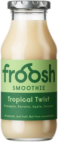 Fazer Froosh Hedelmäsmoothie 250 ml Ananas, Banaani ja Kookos