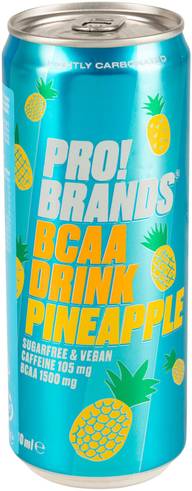 ProBrands BCAA-juoma ananaksenmakuinen 330ml
