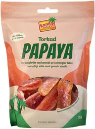 Exotic Snacks Kuivattu Papaija 180g