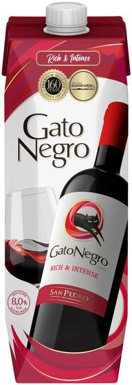Gato Negro Red Blend 8,0 til-% 1l tetra