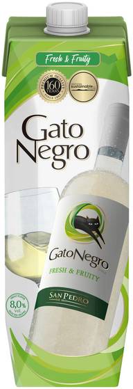 Gato Negro White Blend 8,0 til-% 1l tetra