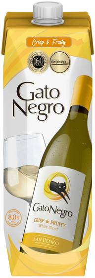 Gato Negro Chardonnay 8,0 til-% 1l tetra