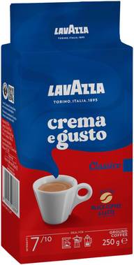 Lavazza crema e gusto kahvi suodatinjauhatus 250g