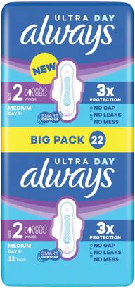 Always 22kpl Ultra Long 2 with wings terveysside