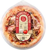 Re Pomodoro Pizza Prosciutto Funghi kinkku-herkkusienipizza 400g