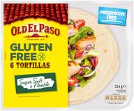Old El Paso 6kpl/216g gluteenittomat Tortillat