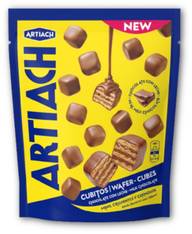 Artiach 110g Cubes maitosuklaavohveli