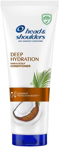 head&shoulders Deep Hydration Coconut 220ml hoitoaine