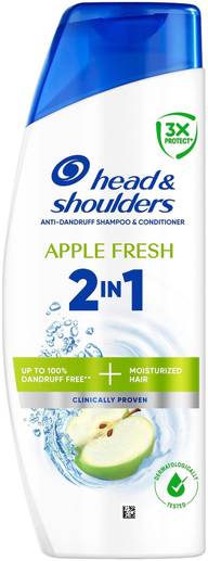 head&shoulders 2in1 Apple Fresh 250ml shampoo