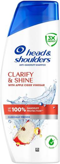 head&shoulders Clarify & Shine Apple Cider Vinegar shampoo 250ml