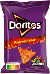 Doritos Flamin Hot maustettu maissilastu 160g