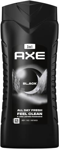 Axe Black Suihkusaippua Miehille 400 ml