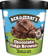 Ben & Jerry's Chocolate Fudge Brownie Jäätelö 465ml/408g