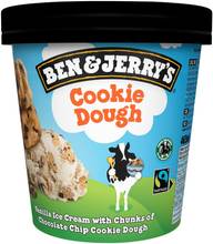 Ben & Jerry's Cookie Dough Vanilja Jäätelö 465ml/406g
