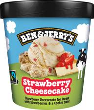 Ben & Jerry's Strawberry Cheesecake Jäätelö 465ml/416g