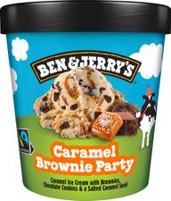 Ben & Jerry's Caramel Brownie Party Jäätelöjälkiruoka 465 ML