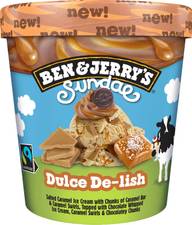 Ben & Jerry's Sundae Dulce De-Lish Jäätelö 427ml/350g