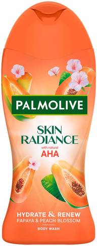 Palmolive Skin Radiance Papaya & Peach Blossom suihkusaippua 250ml