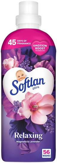 Softlan Emotions Relaxing Magnolia & Lavender huuhteluaine 850ml