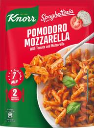Knorr Tomaatti-mozzarella Spaghetteria pasta-ateria Tomaattia ja mozzarellaa 163 g 2 annosta