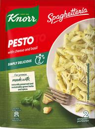 Knorr Pesto Spaghetteria Valmistettu huolella valituista kuivatuista yrteistä ja mausteista 155 g 2 annosta