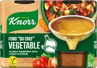 Knorr Kasvisannosfondi Fond "du Chef" Käyttövalmis 8x28g
