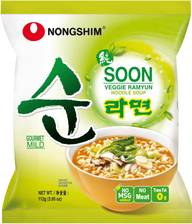 Nong Shim pikanuudeli veggie ramyun 112g