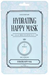 KOCOSTAR Hydrating Happy Mask kosteuttava kangasnaamio 1 kpl