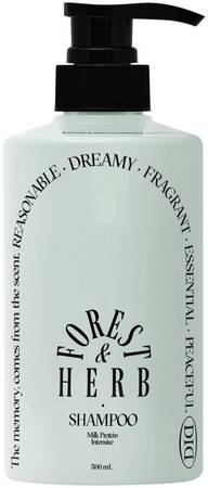 odiD Milkprotein Intensive Shampoo Forest Herb 500ml