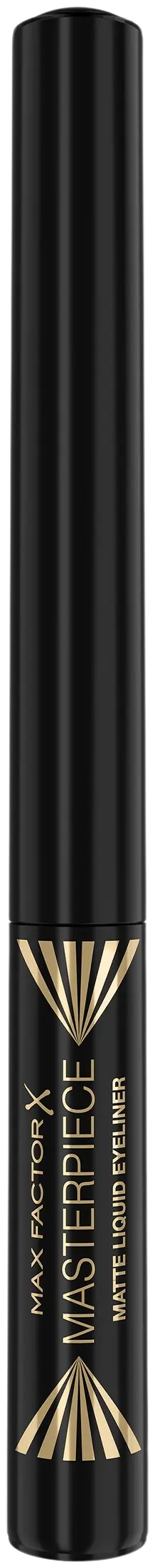 Max Factor Masterpiece Matte Liquid Eyeliner 1,7 ml Black, silmänrajaustussi